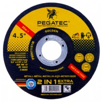 PEGATEC TOP SERIES - 4,5"Super Thin Cutting Disc Used For Steel And Stainless Steel 1,0/1,6mm