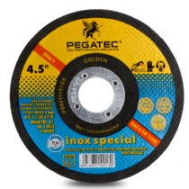 PEGATEC TOP SERIES - Inox Special 4"/4.5/5" Cutting Disc With 1.0mm Thickness