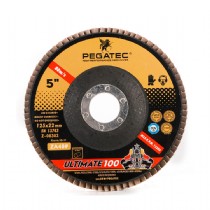 ULTIMATE SERIES - ULTIMATE 100 HIGH PERFORMANCE ZIRCONIA FLAP DISC