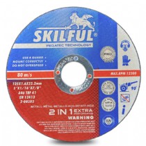 SKILFUL PRO SERIES - 4.5"5"Super Thin Cutting Wheels,for Metal 1,0/1,6mm