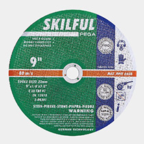 SKILFUL PRO SERIES - 5"7" 9" Cutting Wheels For Stone & Concrete 3.0mm