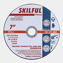 SKILFUL PRO SERIES - 7"&9"Super Thin Cutting Wheels For Stainless Steel, 1,6/1,9mm