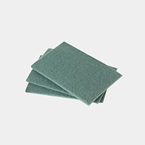 Hand Pads - Green Material:Aluminium Oxide