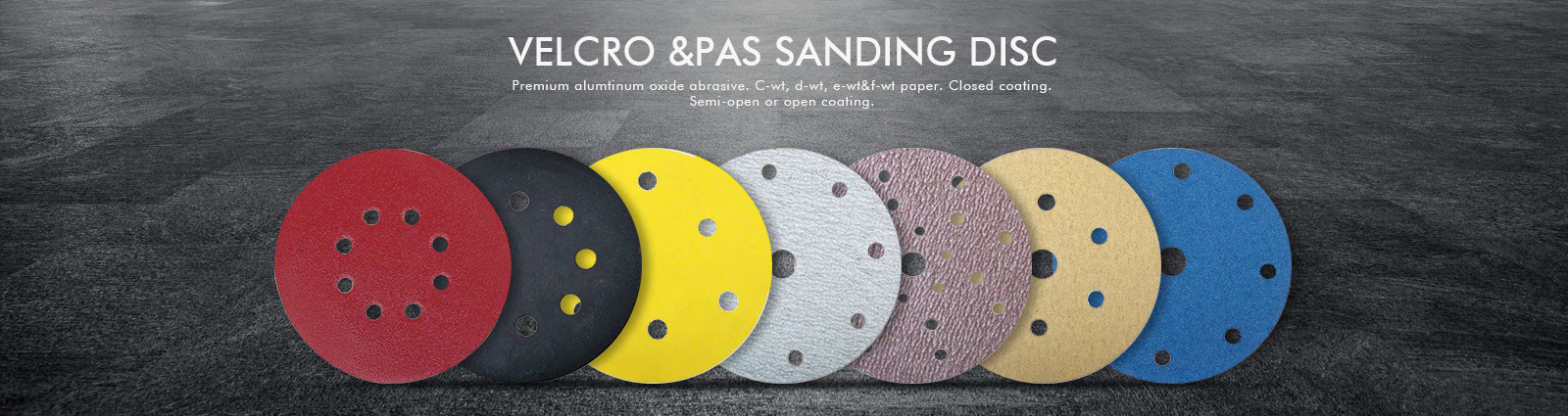 VELCRO &PAS SANDING DISC