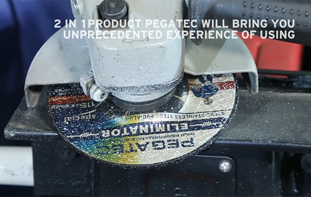 PEGATEC ABRASIVES ELIMINATOR GRINDING AND CUTTING WHEELS