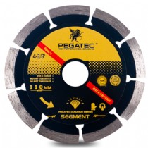 PEGATEC SERIES HOT PRESSED - Segment Diamond Cutting Wheels