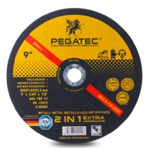 PEGATEC TOP SERIES - 9"Super Thin Cutting Disc Used For Steel 1,9/2,2/2,5mm
