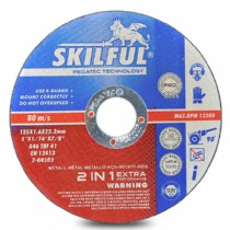 SKILFUL PRO SERIES - 4.5"5"Super Thin Cutting Wheels,for Metal 1,0/1,6mm