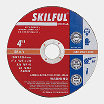 SKILFUL PRO SERIES - 4"General Cutting Wheels For Metal 1.0mm