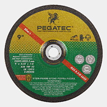 PEGATEC TOP SERIES - Stone Special 7"/9"Cutting Disc With 3mm Thickness