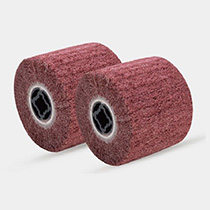 SPINDLE MOUNTED FLAP WHEEL - Wire Drawing Wheel