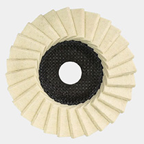 NON-WOVEN FLAP WHEEL - Wool Wheel