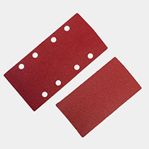 VELCRO &PAS SANDING DISC - Alumina Oxide Velcro Cut Sheets (Rectangle)